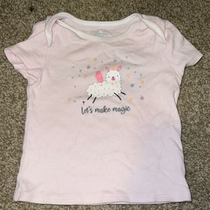 koala baby organic pink shirt